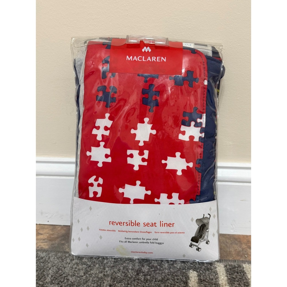 Maclaren Reversible Seat Liner - Fits All Maclaren Legacy Umbrella Fold Buggys